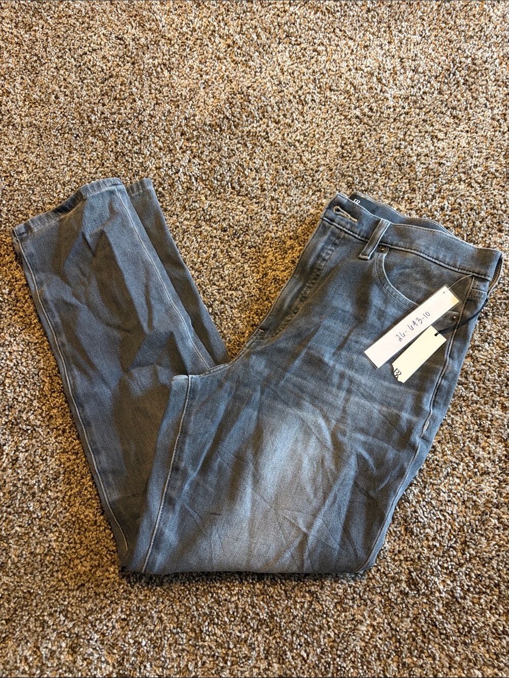 Banana Republic Slim-Straight Jeans in Slate Blue